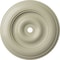 Ekena Millwork Classic Ceiling Medallion (Fits Canopies up to 8 1/4"), 44 1/2"OD x 4"ID x 4 "P, Clear Yellow CM44CLCYF - alternate 1